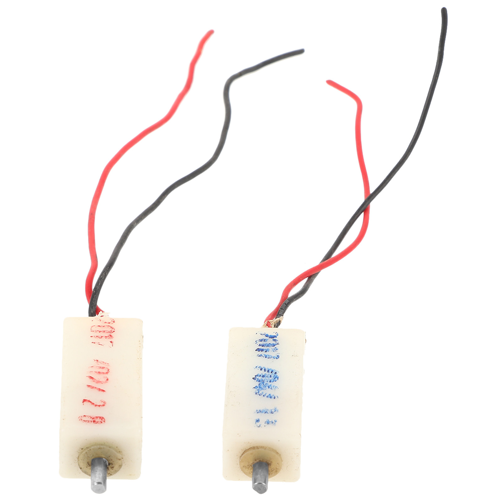 Science Hobbyist - 2Pcs Sturdy Metal Plastic Reduction Motor