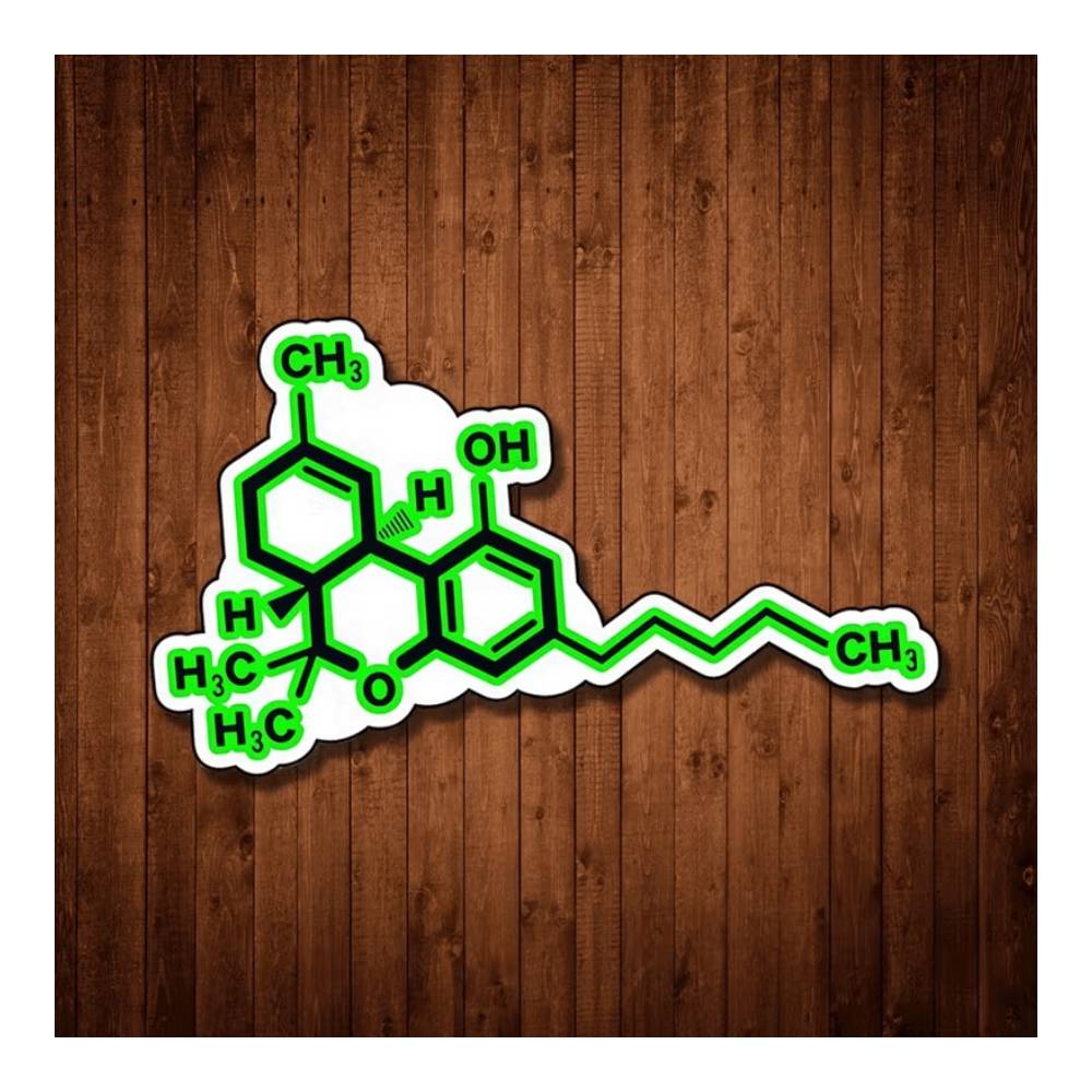 Science Hobbyist - Neon Green Sci-Fi Decor Decal Hobbyist