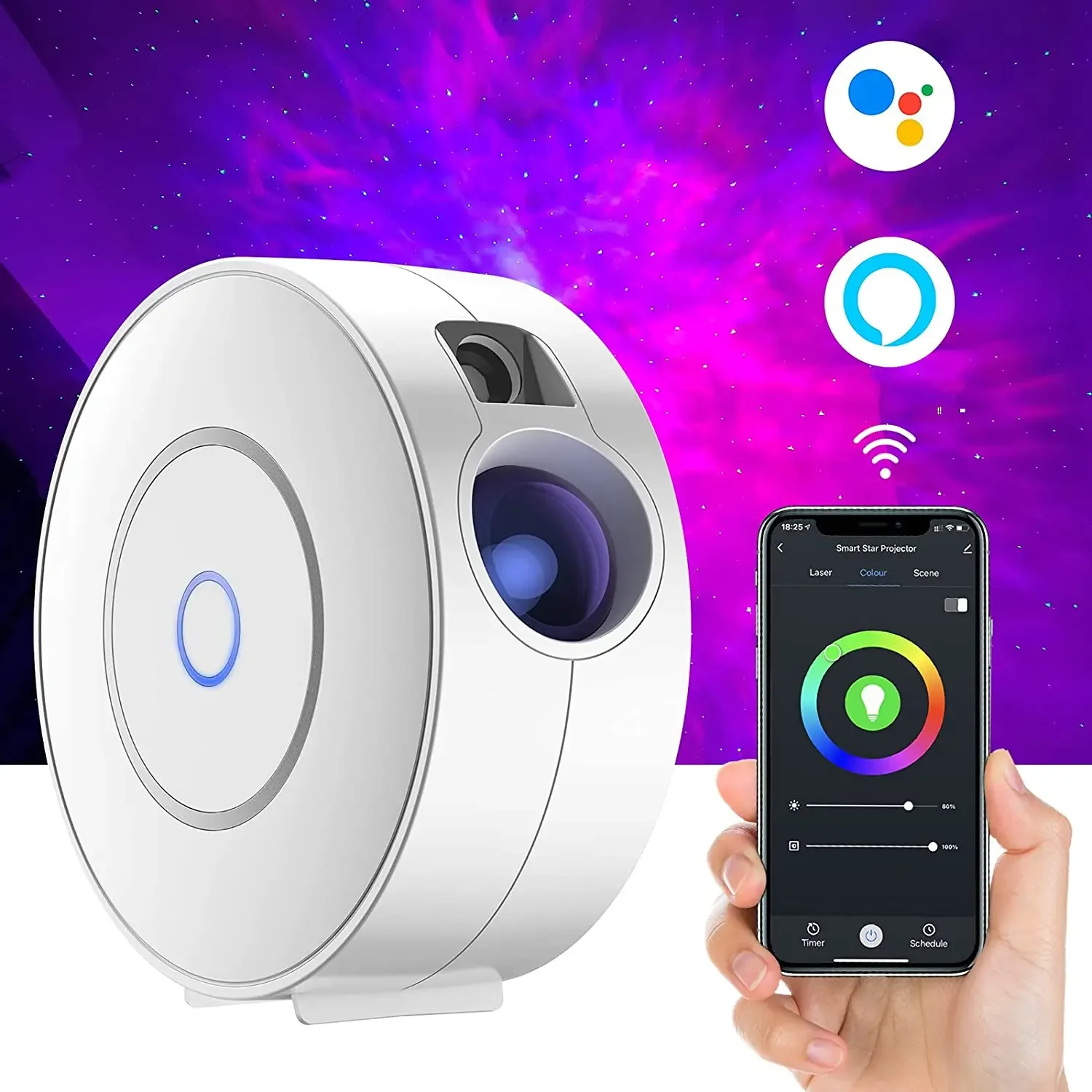 Tuya WiFi Intelligent Aurora G - Planetarium Projector Home review and price