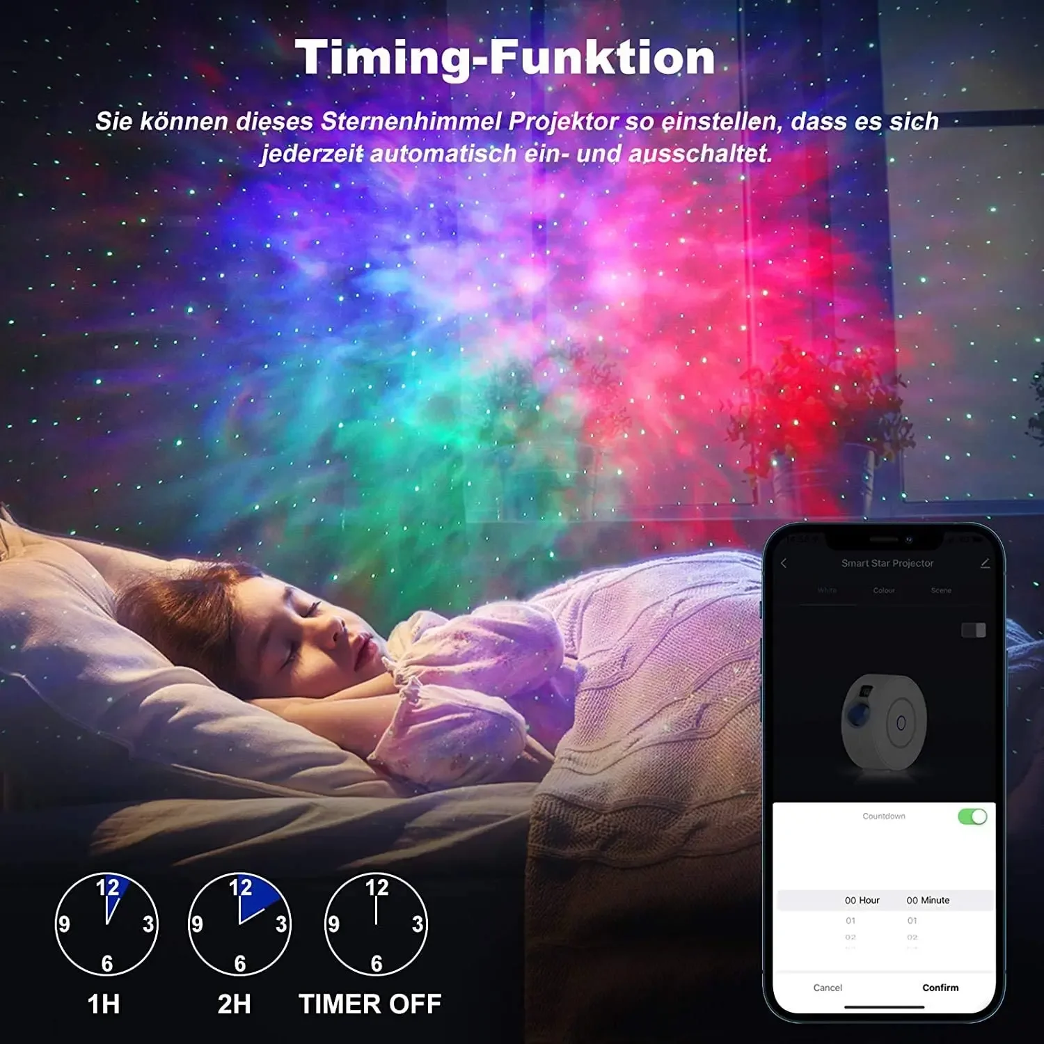 Tuya WiFi Intelligent Aurora G - Planetarium Projector Home review and price