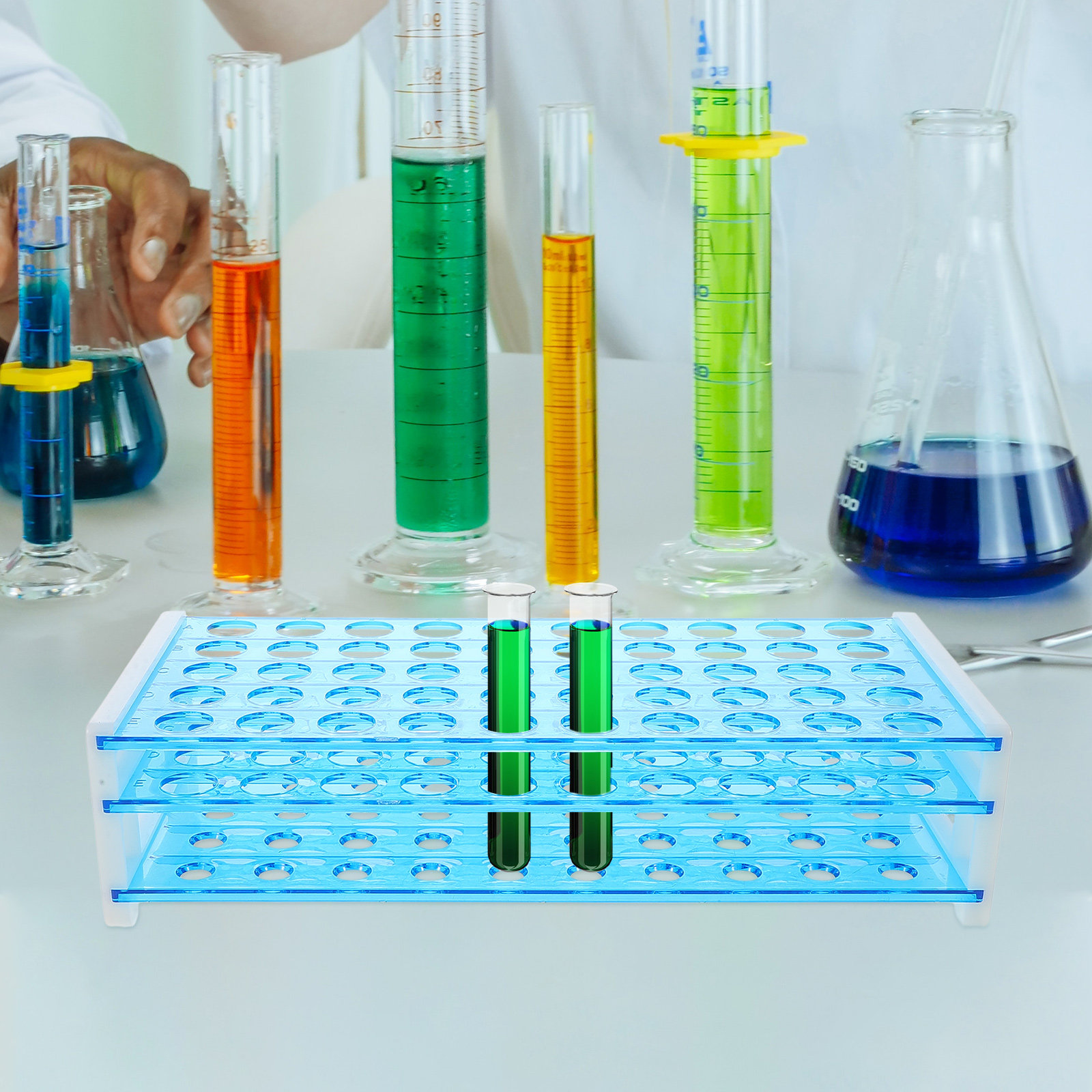 50 Holes Test Tube Rack Lab Ac - Science Experiment review and price