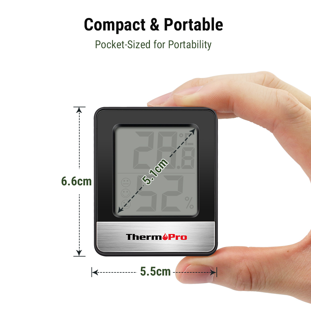 ThermoPro TP-49 Mini Weather S - Weather Station Indoor review and price