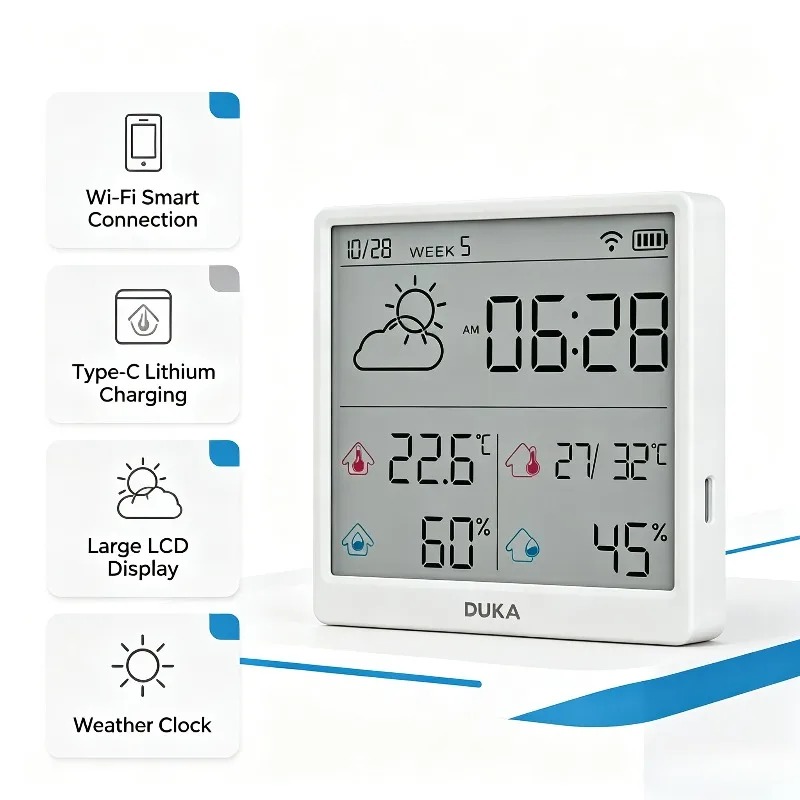 DUKA ATuMan Wi-Fi Smart Temper - Weather Station Indoor review and price