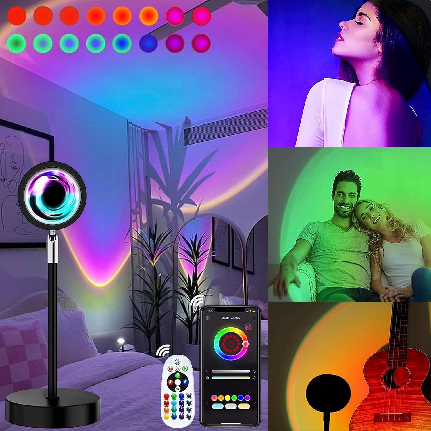 Smart Bluetooth USB Sunset Pro - Planetarium Projector Home review and price