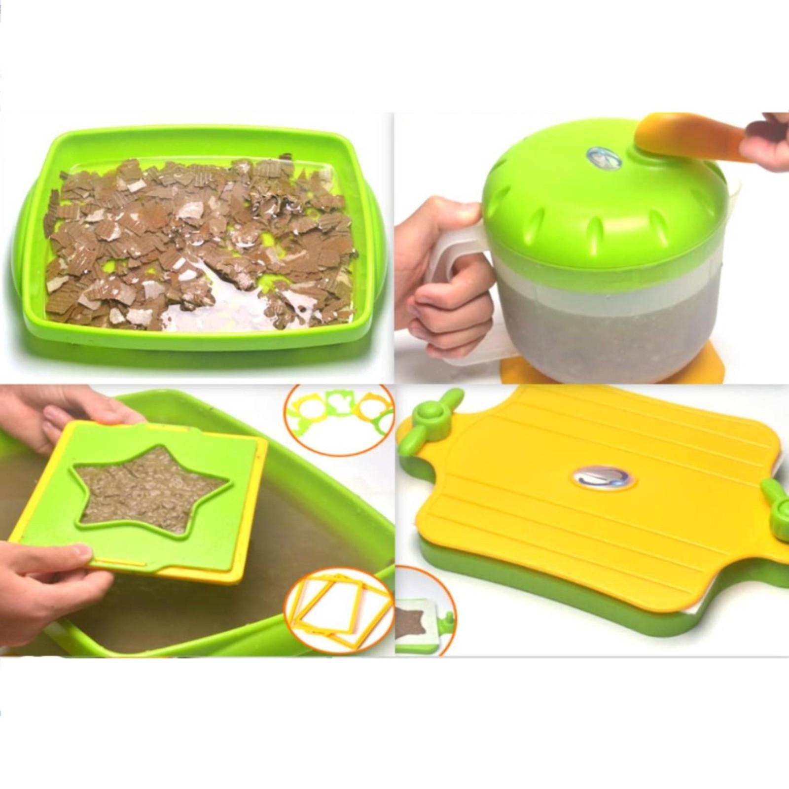 Kids Paper Making Kit DIY Craf - Science Project Toys Making review and price