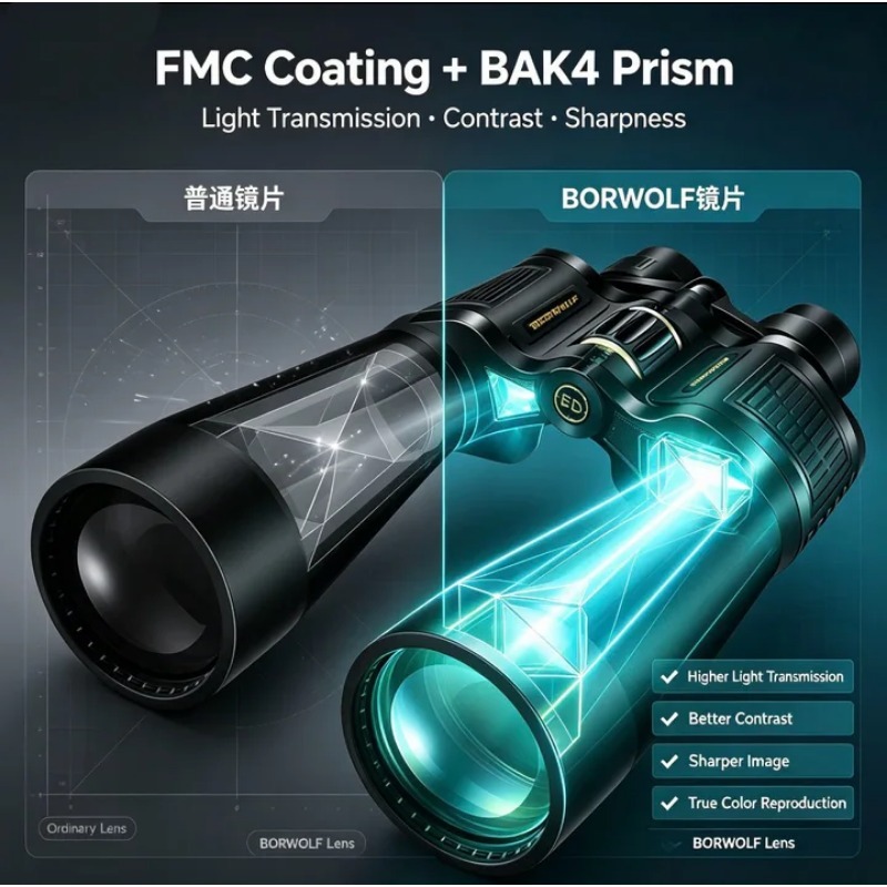 BORWOLF 25-75X70 Large Objecti - National Geographic Telescope 70Mm review and price