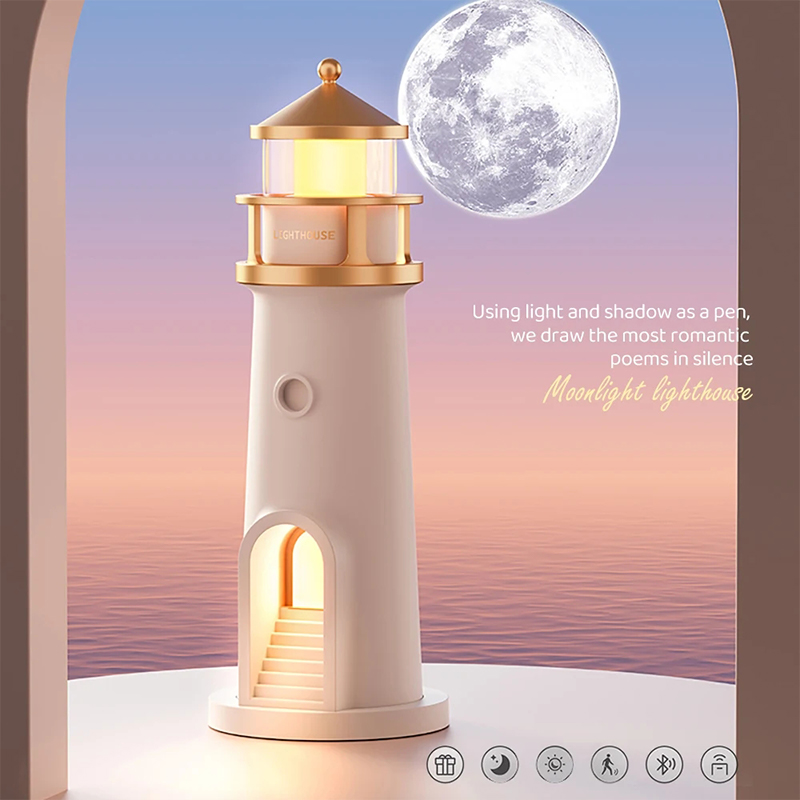 Lighthouse Ambient Light Moon  - Planetarium Projector Home review and price