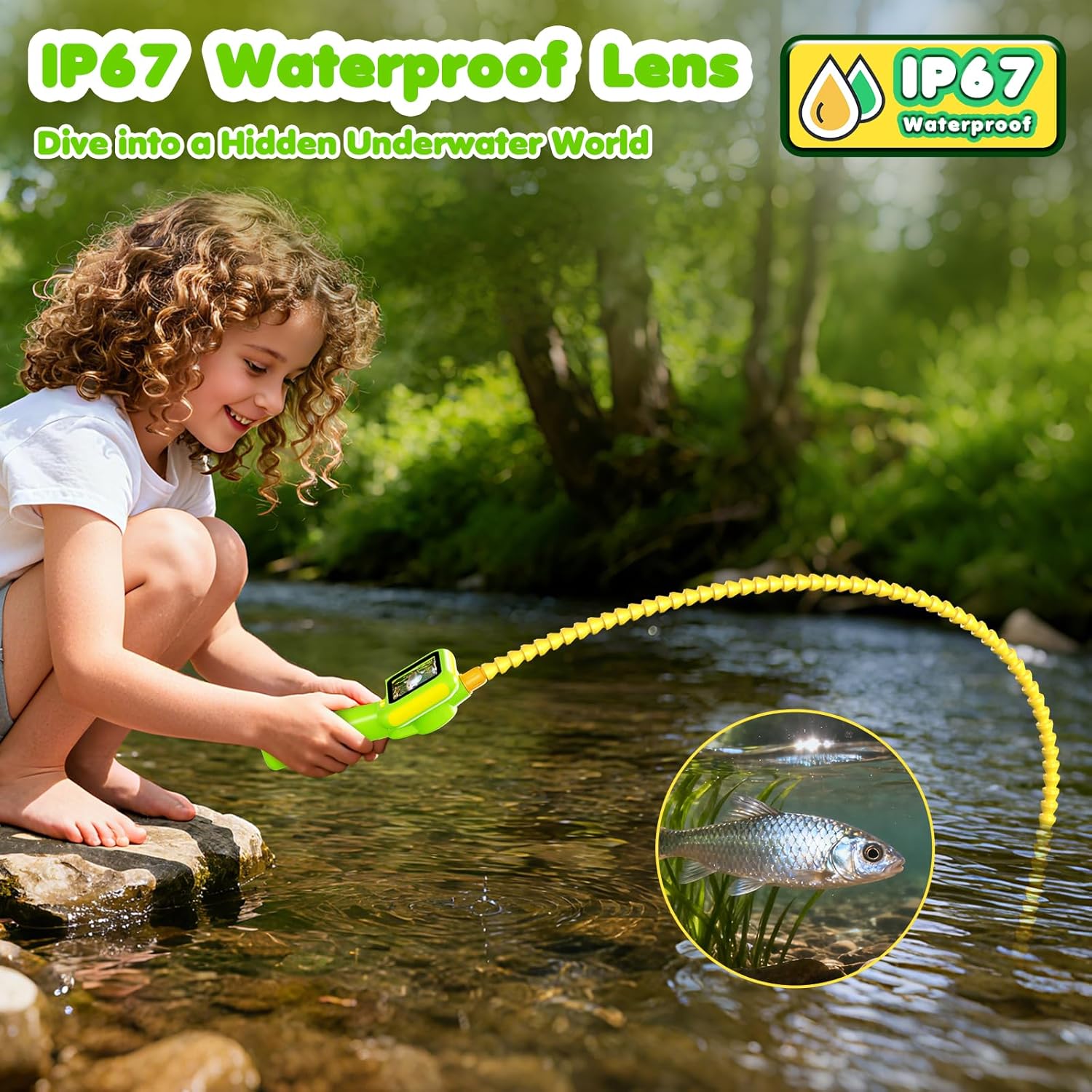 Endoscope for Kids, Borescope  - Science Toy review and price