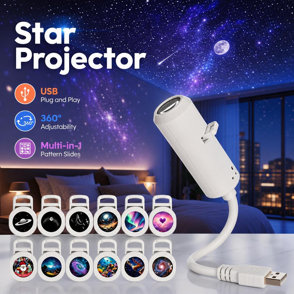 Multi-in-1 New USB Galaxy Star - Planetarium Projector Home review and price