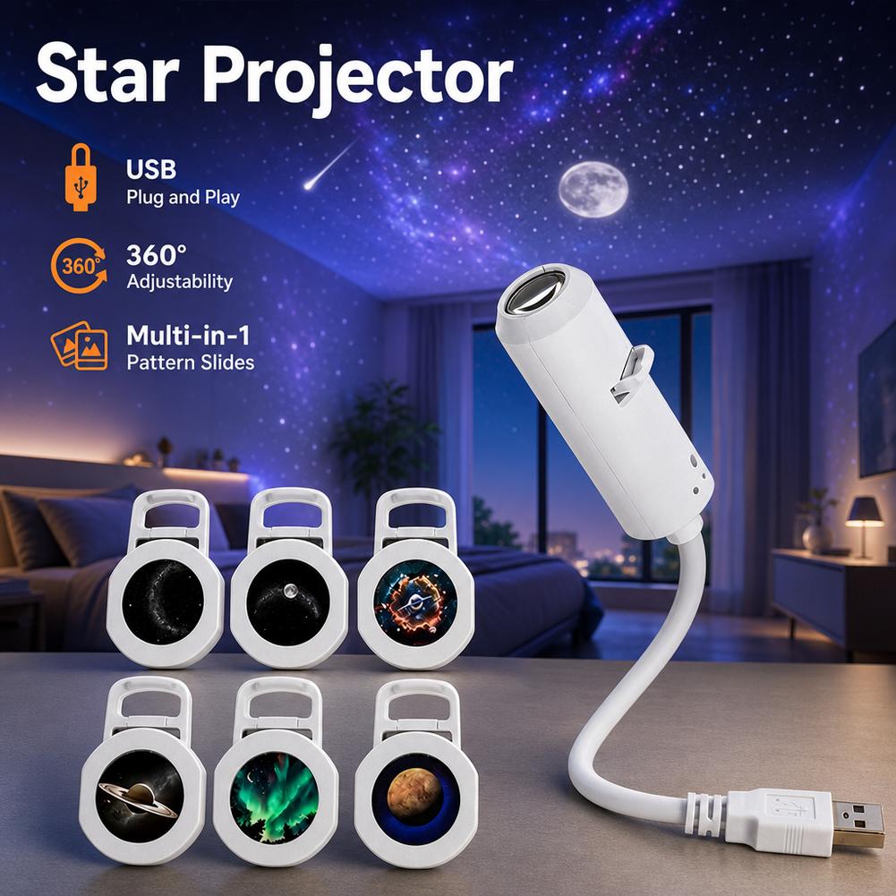 Multi-in-1 New USB Galaxy Star - Planetarium Projector Home review and price