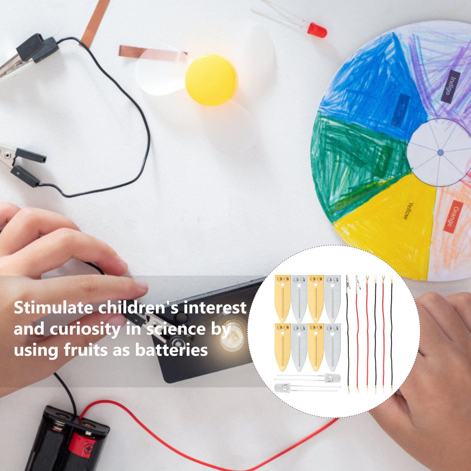 1Set Potato Battery Science Ki - Science Experiment review and price